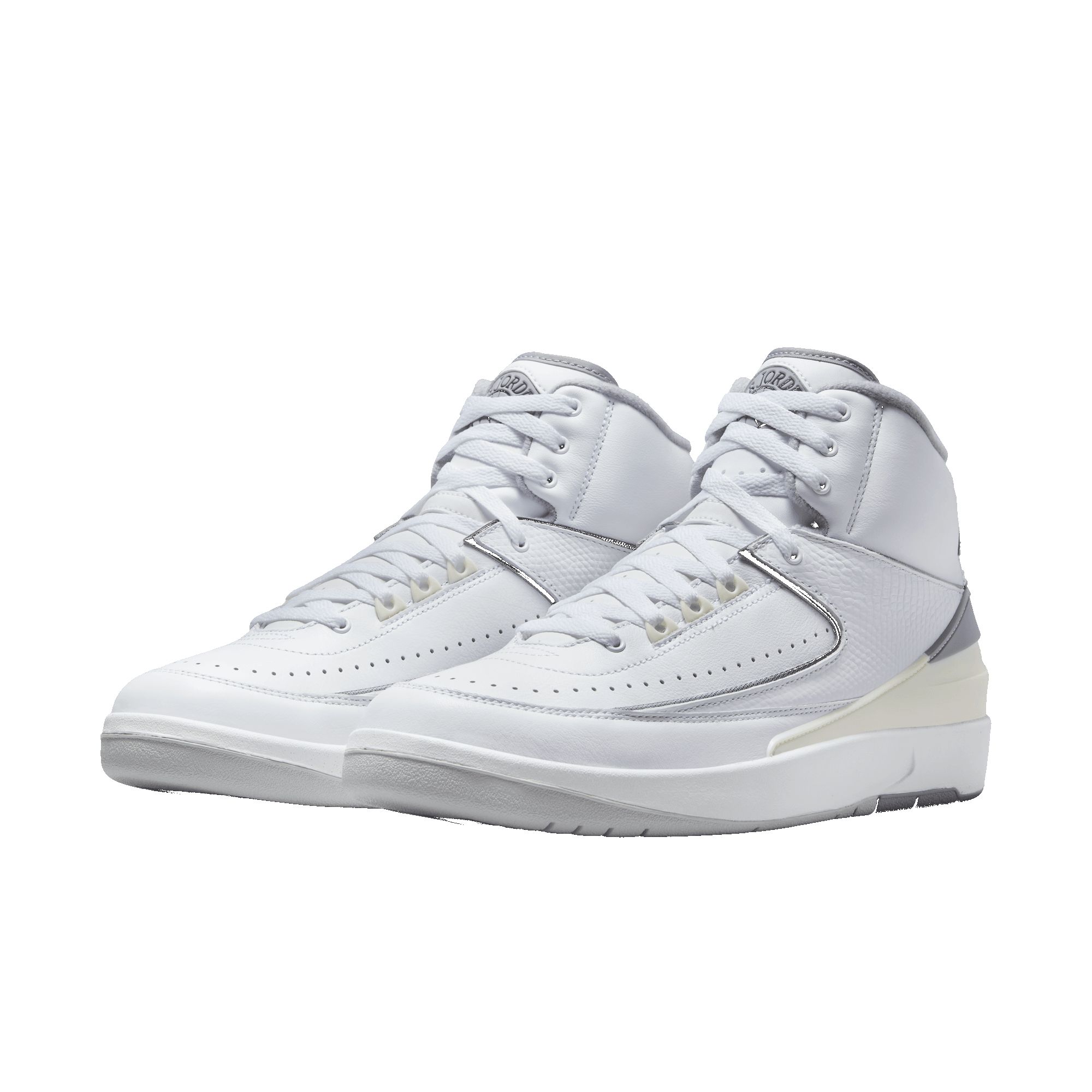 AIR JORDAN 2 RETRO "WHITE / CEMENT GREY" sold by Lapstone & Hammer product image thumbnail 2