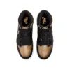 AIR JORDAN 1 RETRO HIGH OG (GS) "BLACK / METALLIC GOLD" sold by Lapstone & Hammer