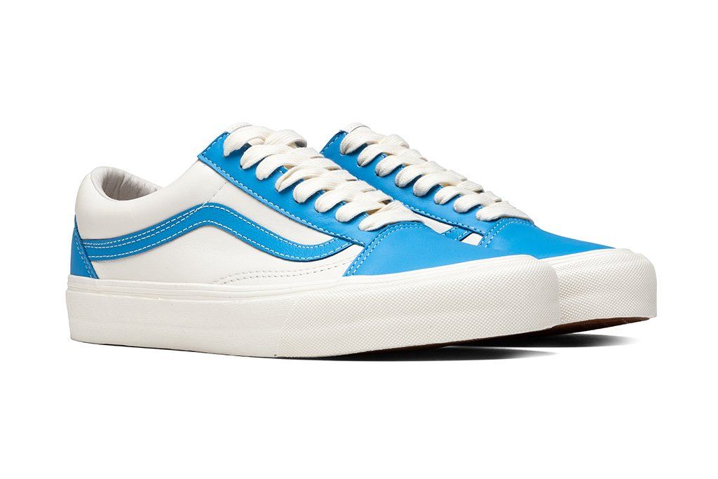 VANS VAULT OLD SKOOL VLT LX - BONNIE BLUE / MARSHMALLOW sold by Lapstone & Hammer product image thumbnail 2