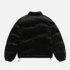 VELVET QUILTED PUFFER - BLACK sold by Lapstone & Hammer