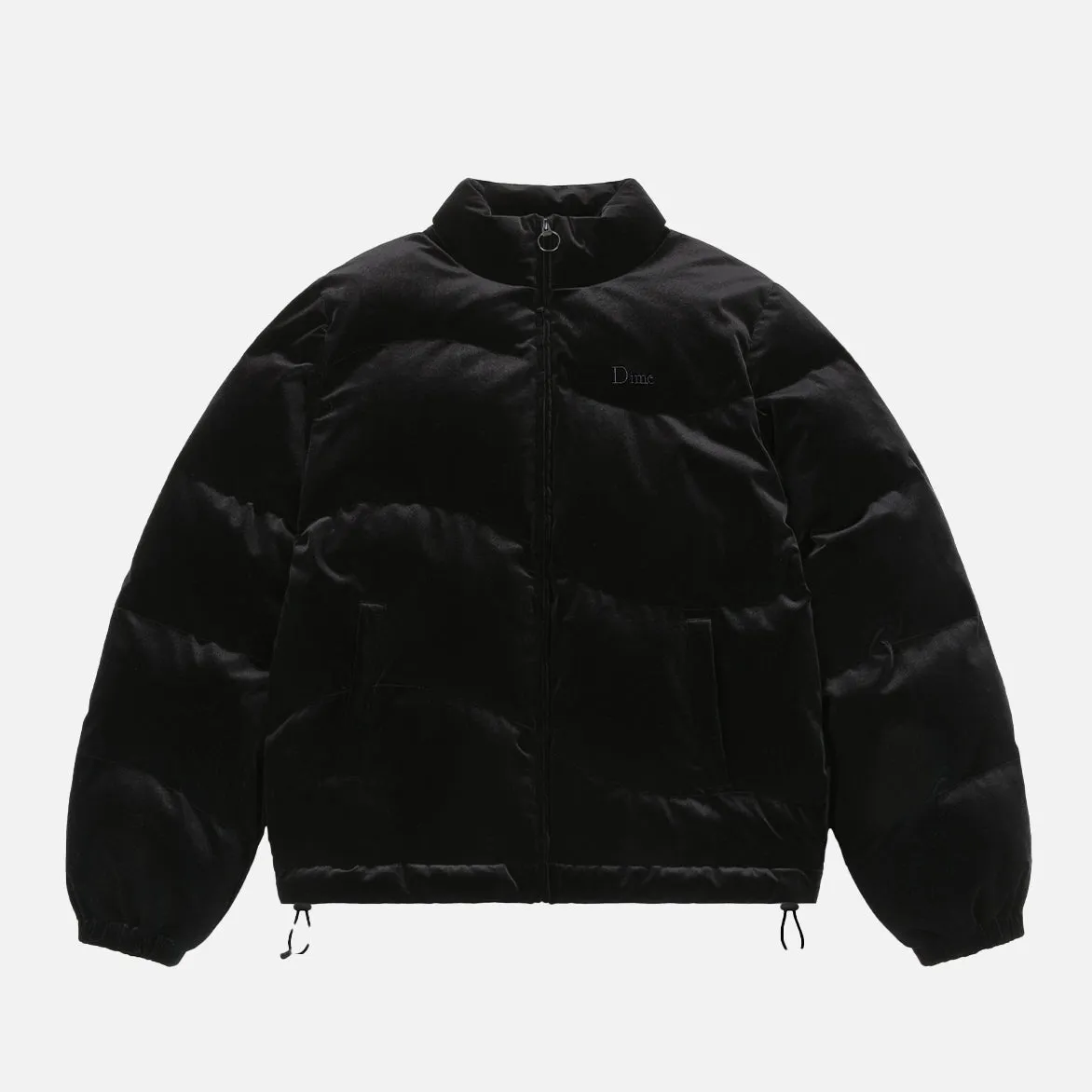 VELVET QUILTED PUFFER - BLACK sold by Lapstone & Hammer