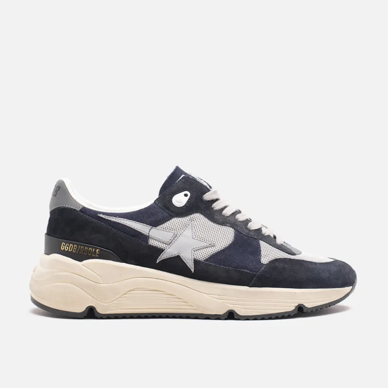 RUNNING SOLE SUEDE - SILVER BLUE / GREY sold by Lapstone & Hammer