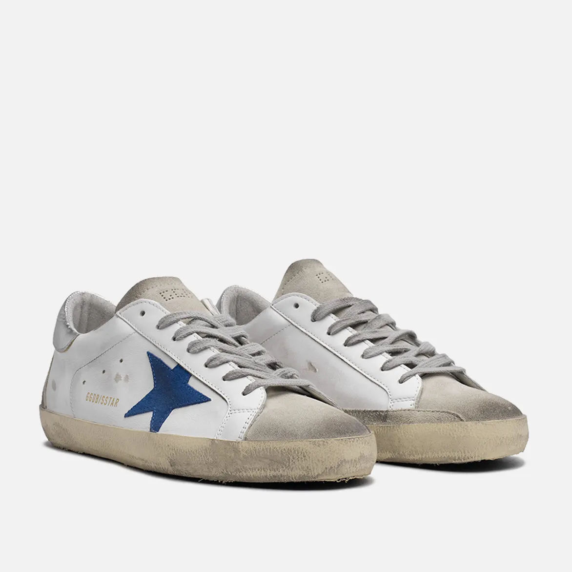 SUPERSTAR CLASSIC LEATHER - WHITE / ELECTRIC BLUE sold by Lapstone & Hammer product image thumbnail 2