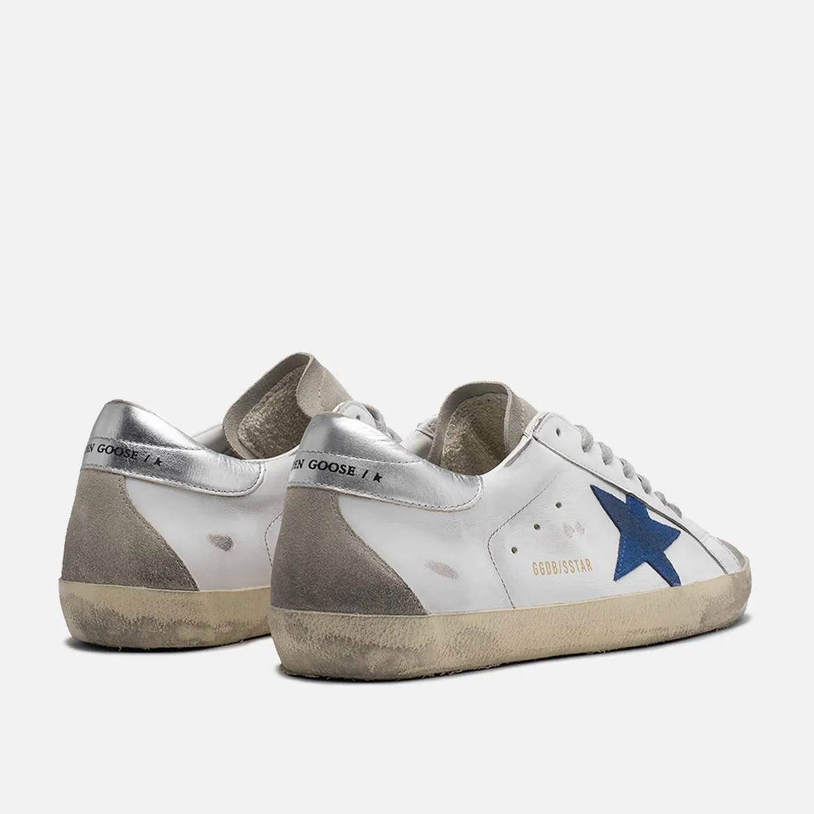 SUPERSTAR CLASSIC LEATHER - WHITE / ELECTRIC BLUE sold by Lapstone & Hammer product image thumbnail 3
