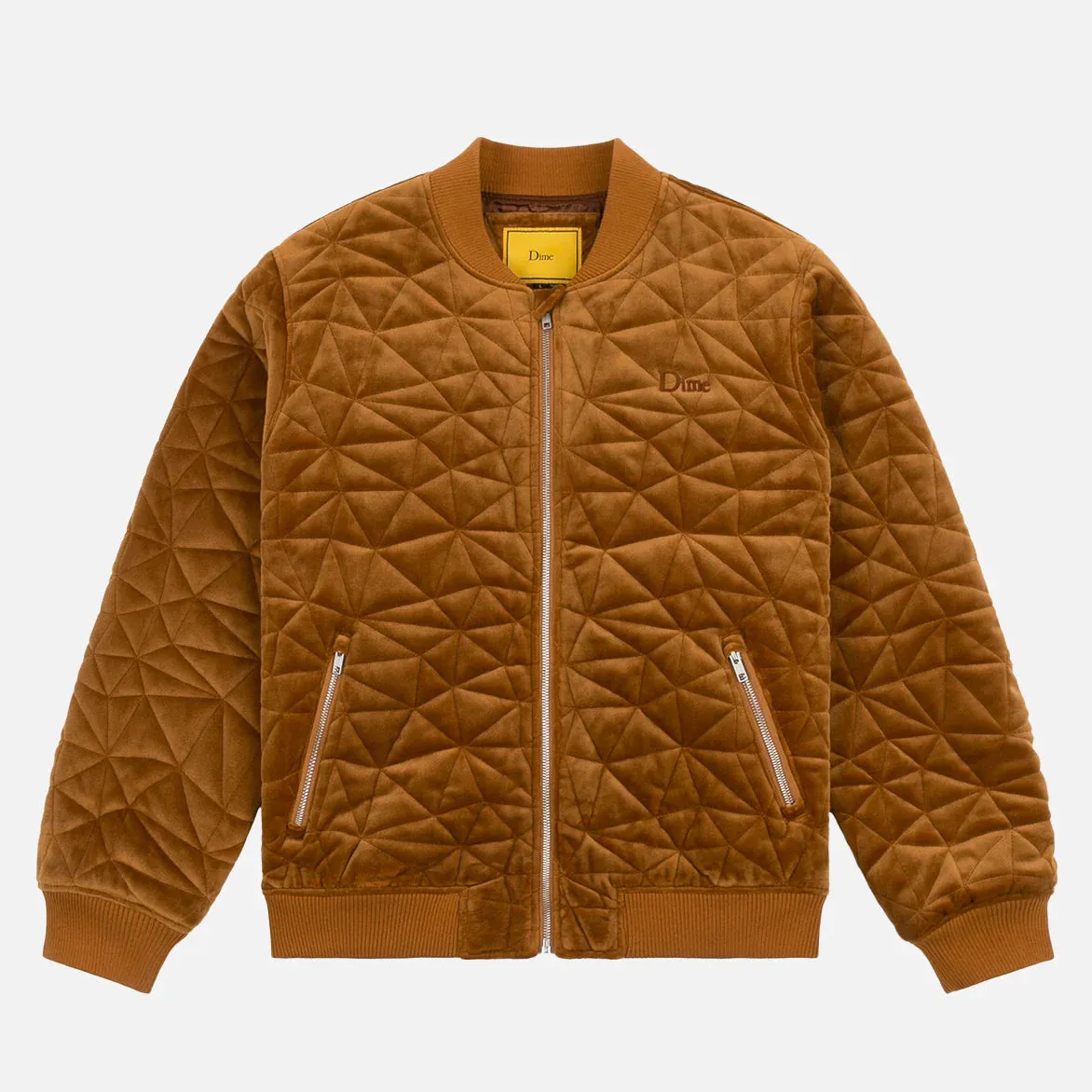 VELOUR BOMBER JACKET - RUST sold by Lapstone & Hammer