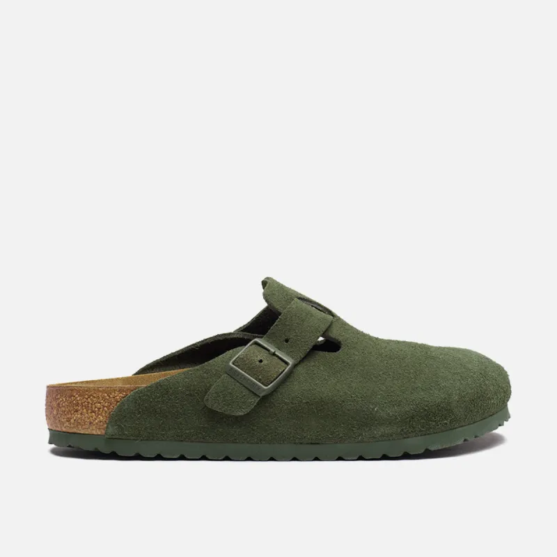 BOSTON SUEDE - THYME sold by Lapstone & Hammer