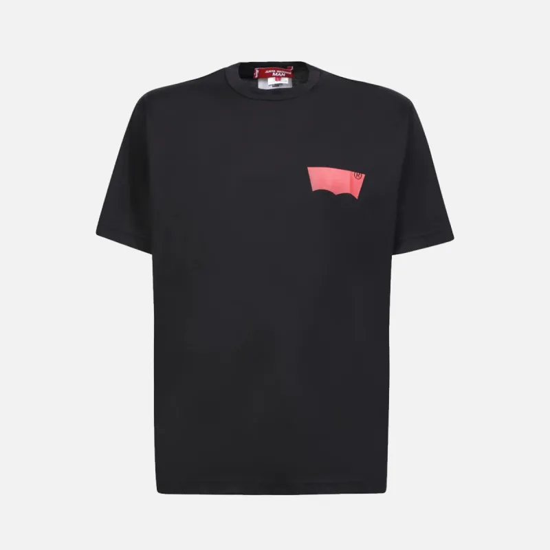 JUNYA WATANABE LEVIS TEE - BLACK made by Lapstone & Hammer