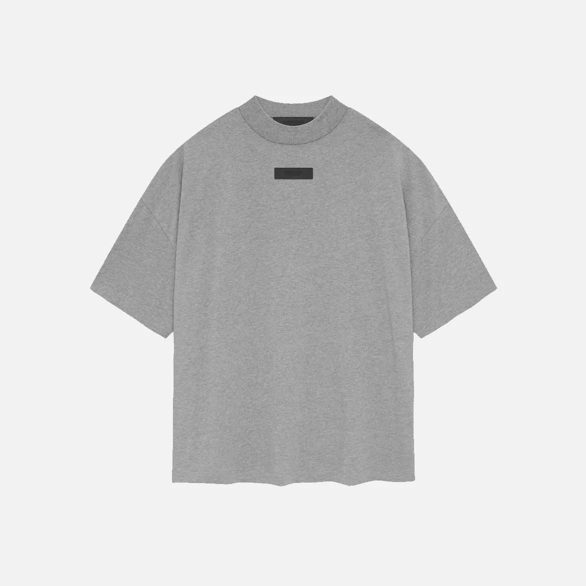 ESSENTIALS CREWNECK T-SHIRT - DARK HEATHER OATMEAL sold by Lapstone & Hammer
