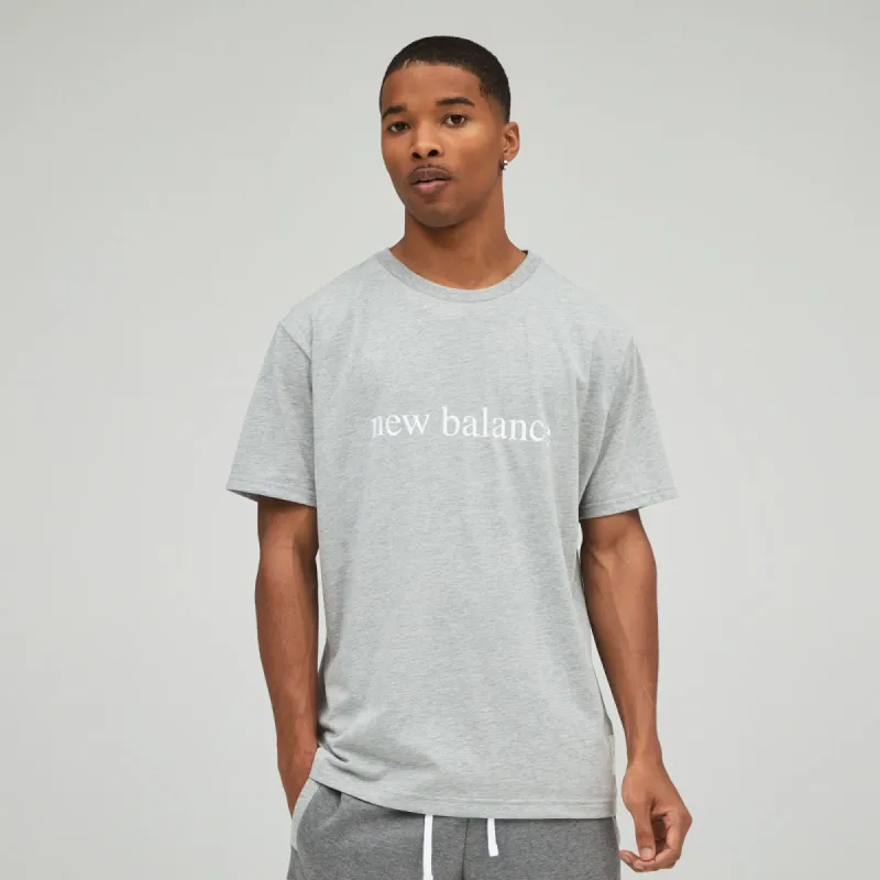 NB Essentials  Short Sleeve Tee - ATHLETIC GREY sold by Lapstone & Hammer