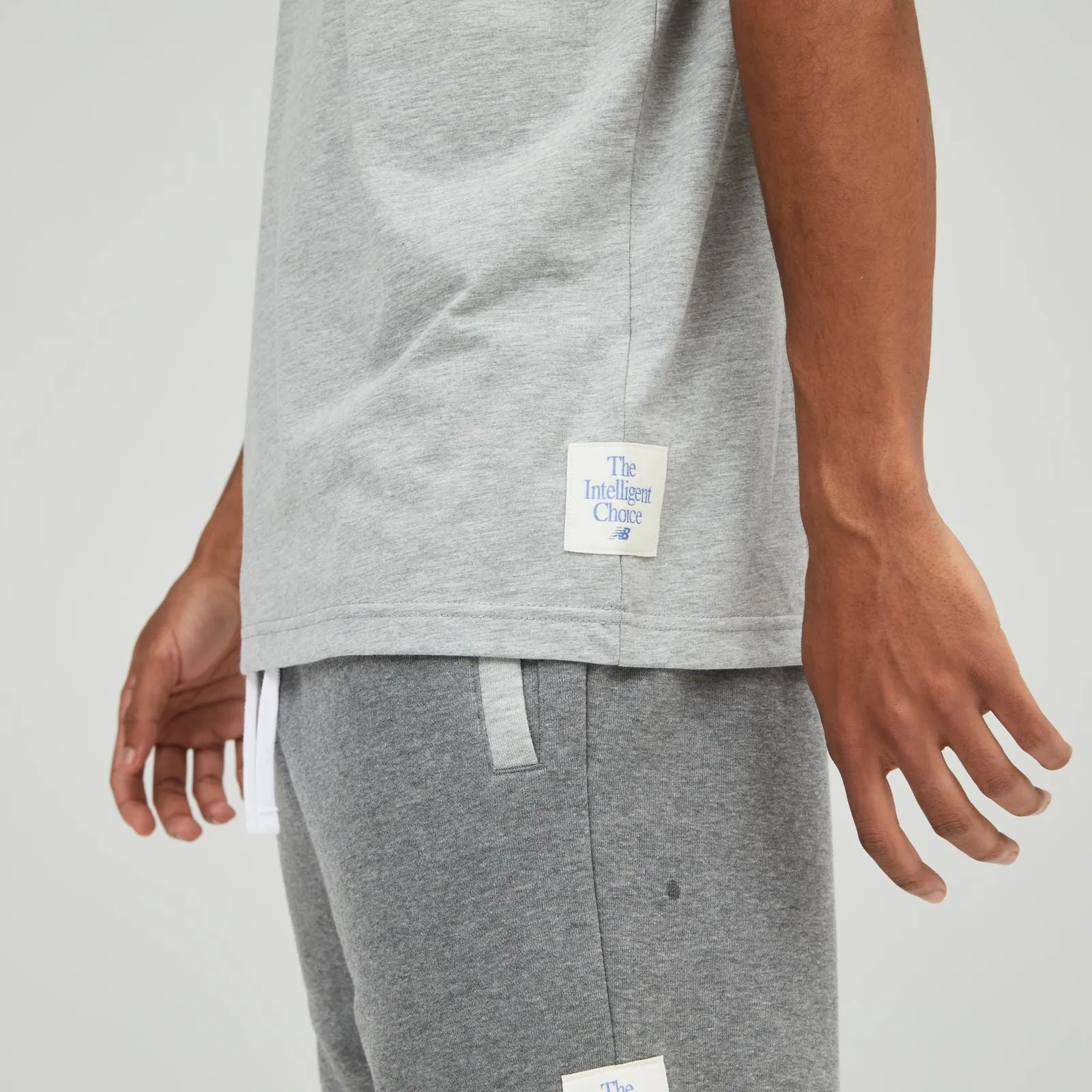 NB Essentials Short Sleeve Tee - ATHLETIC GREY sold by Lapstone & Hammer product image thumbnail 3