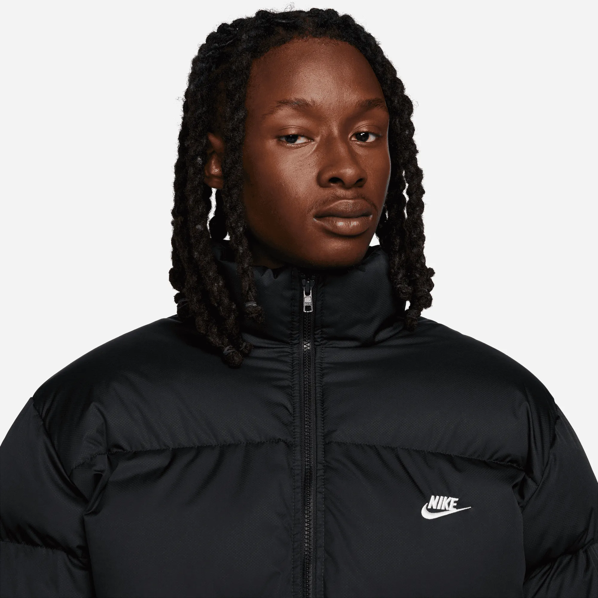 NIKE MENS PUFFER JACKETS - BLACK sold by Lapstone & Hammer product image thumbnail 3