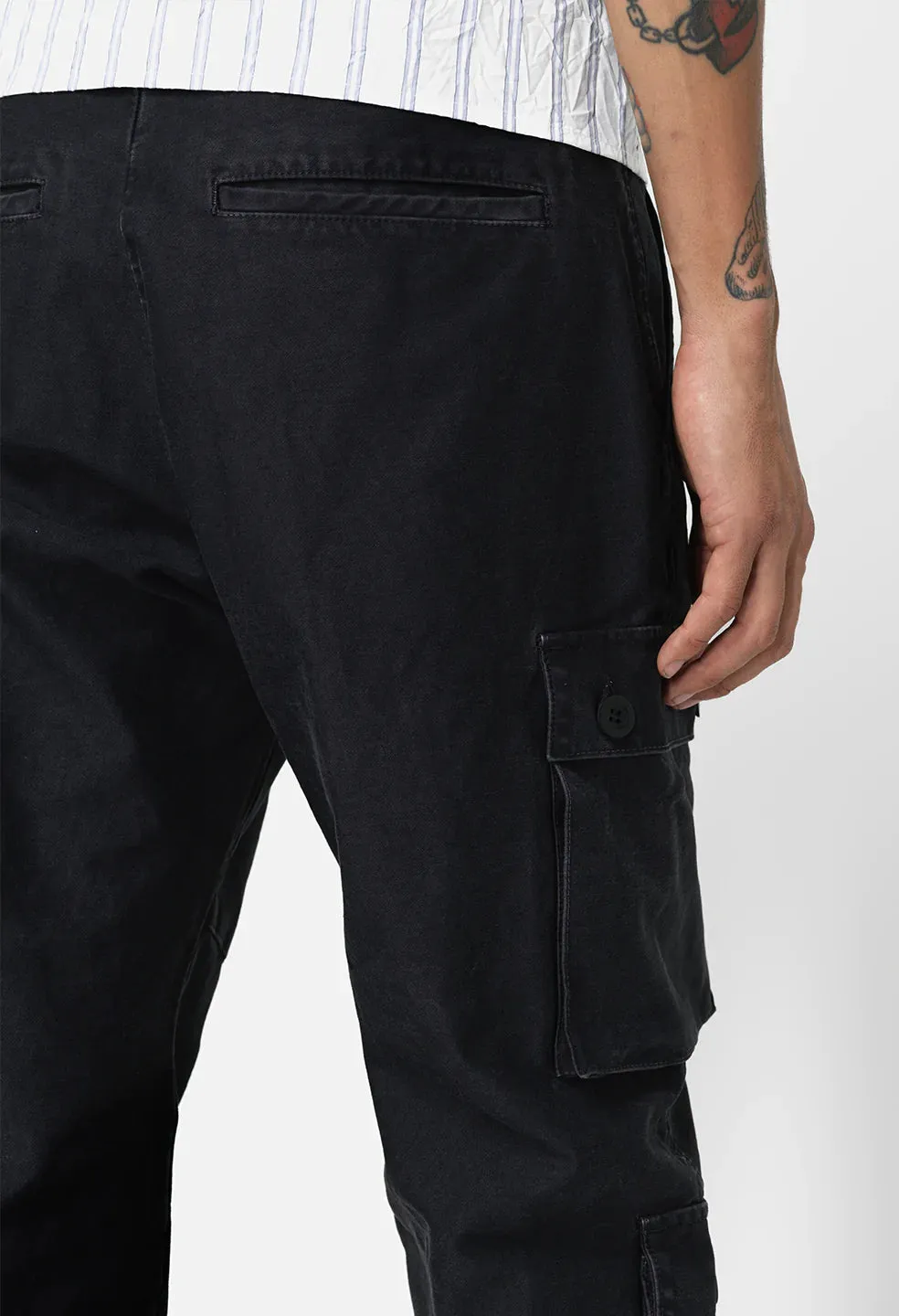 TECHNO UTILITY PANT - BLACK sold by Lapstone & Hammer product image thumbnail 3
