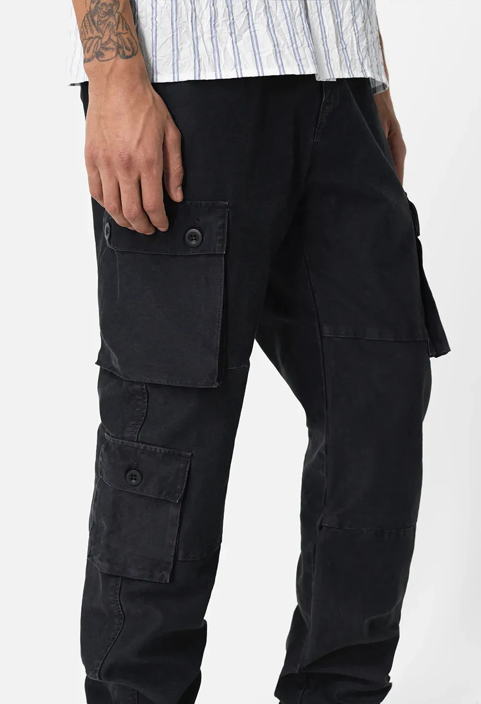TECHNO UTILITY PANT - BLACK sold by Lapstone & Hammer product image thumbnail 4