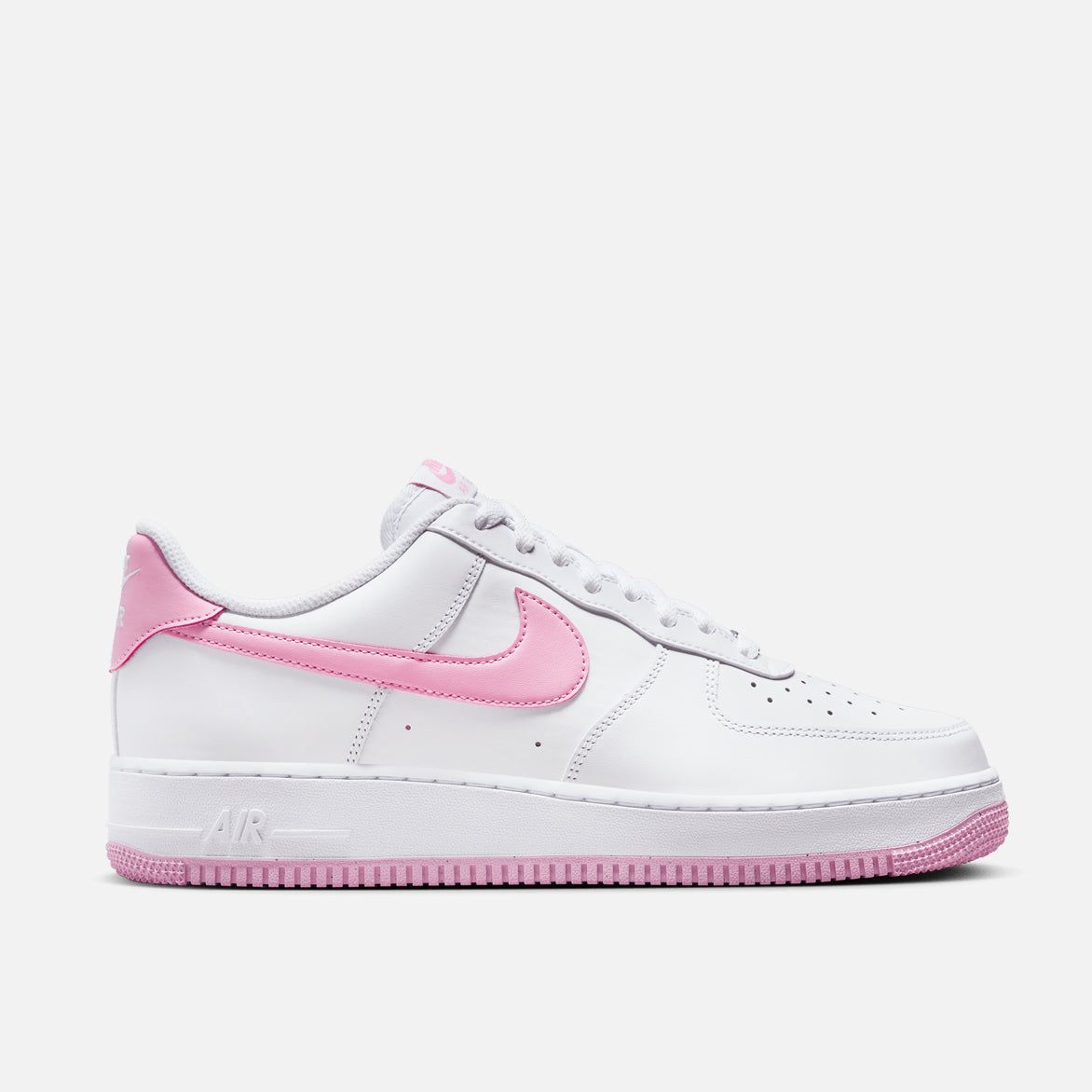 AIR FORCE 1 `07 - WHITE / PINK RISE sold by Lapstone & Hammer