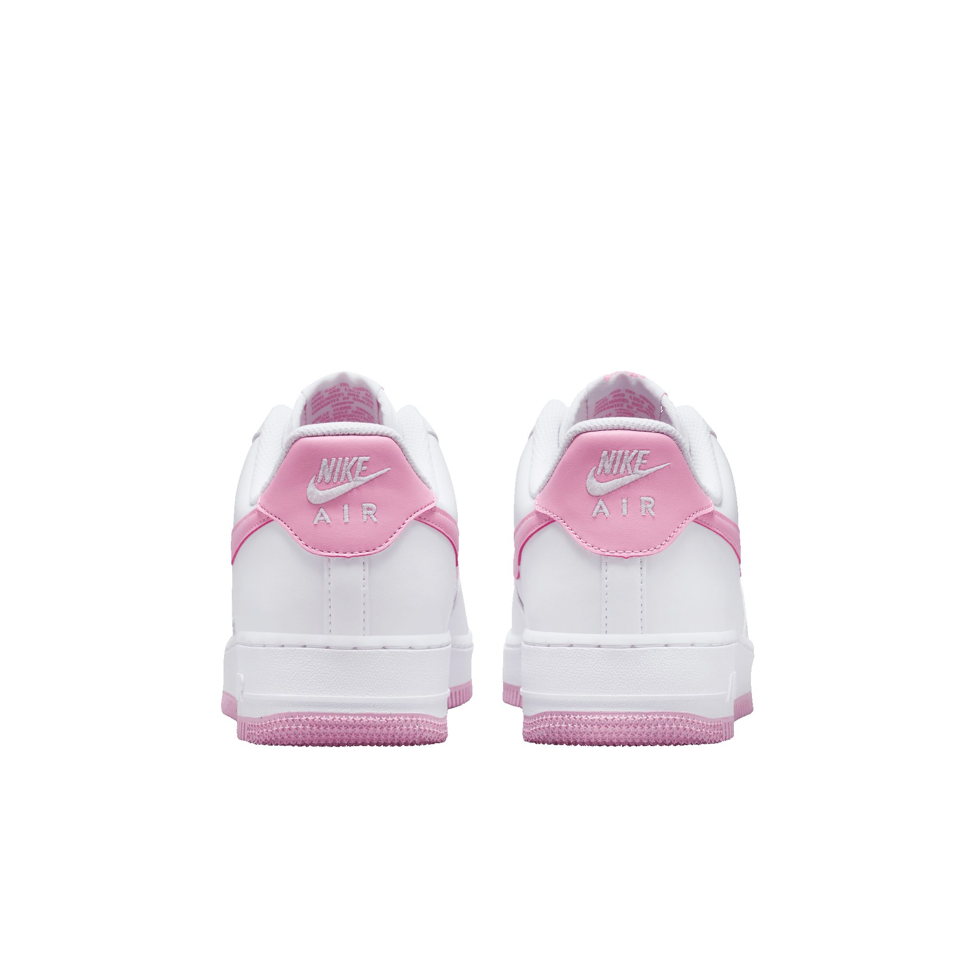 AIR FORCE 1 `07 - WHITE / PINK RISE sold by Lapstone & Hammer product image thumbnail 4