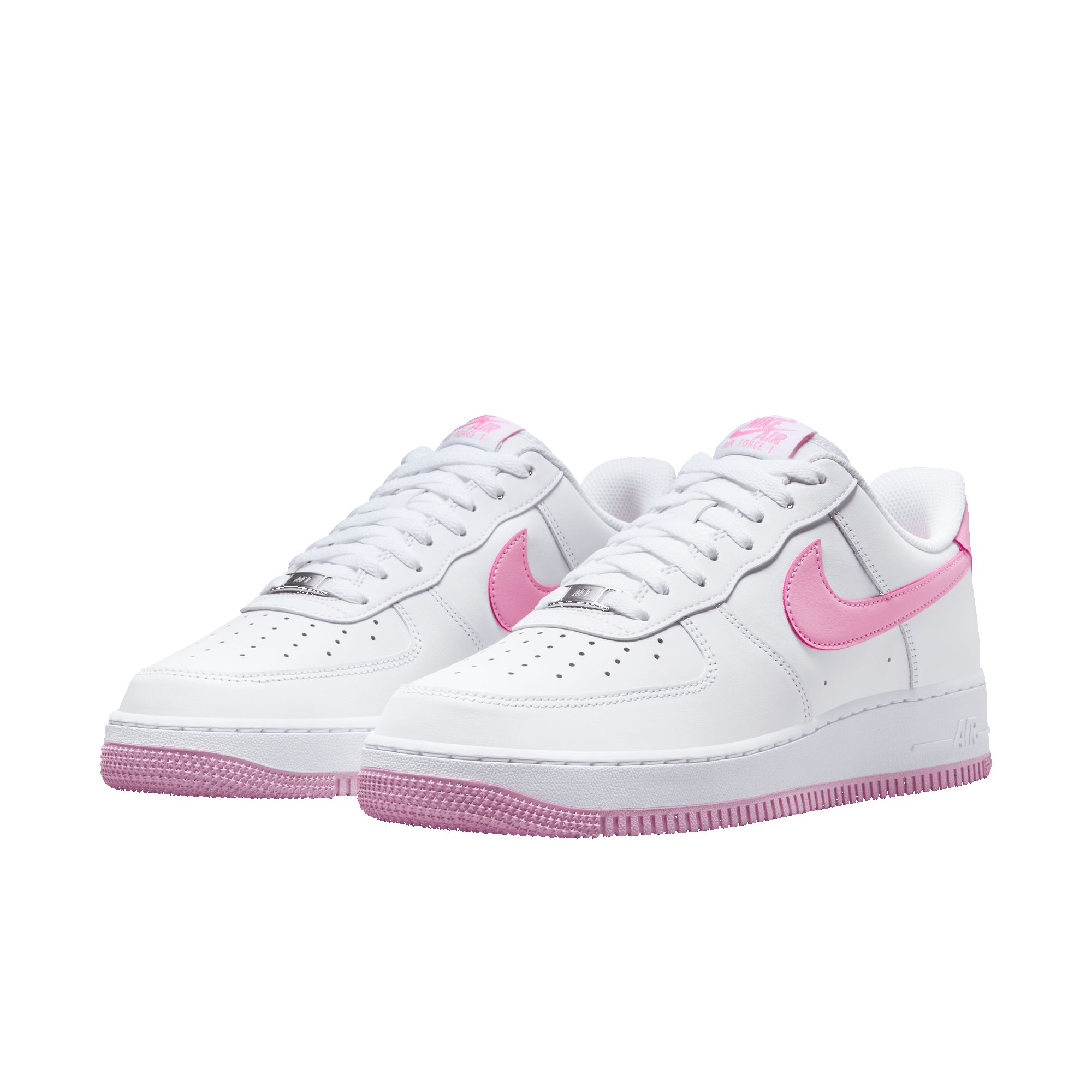 AIR FORCE 1 `07 - WHITE / PINK RISE sold by Lapstone & Hammer product image thumbnail 2