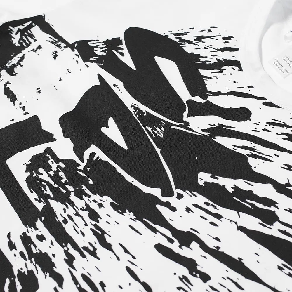 CHRISTIAN MARCLAY X CDG SHIRT SPLAT PRINT TEE - WHITE sold by Lapstone & Hammer product image thumbnail 3