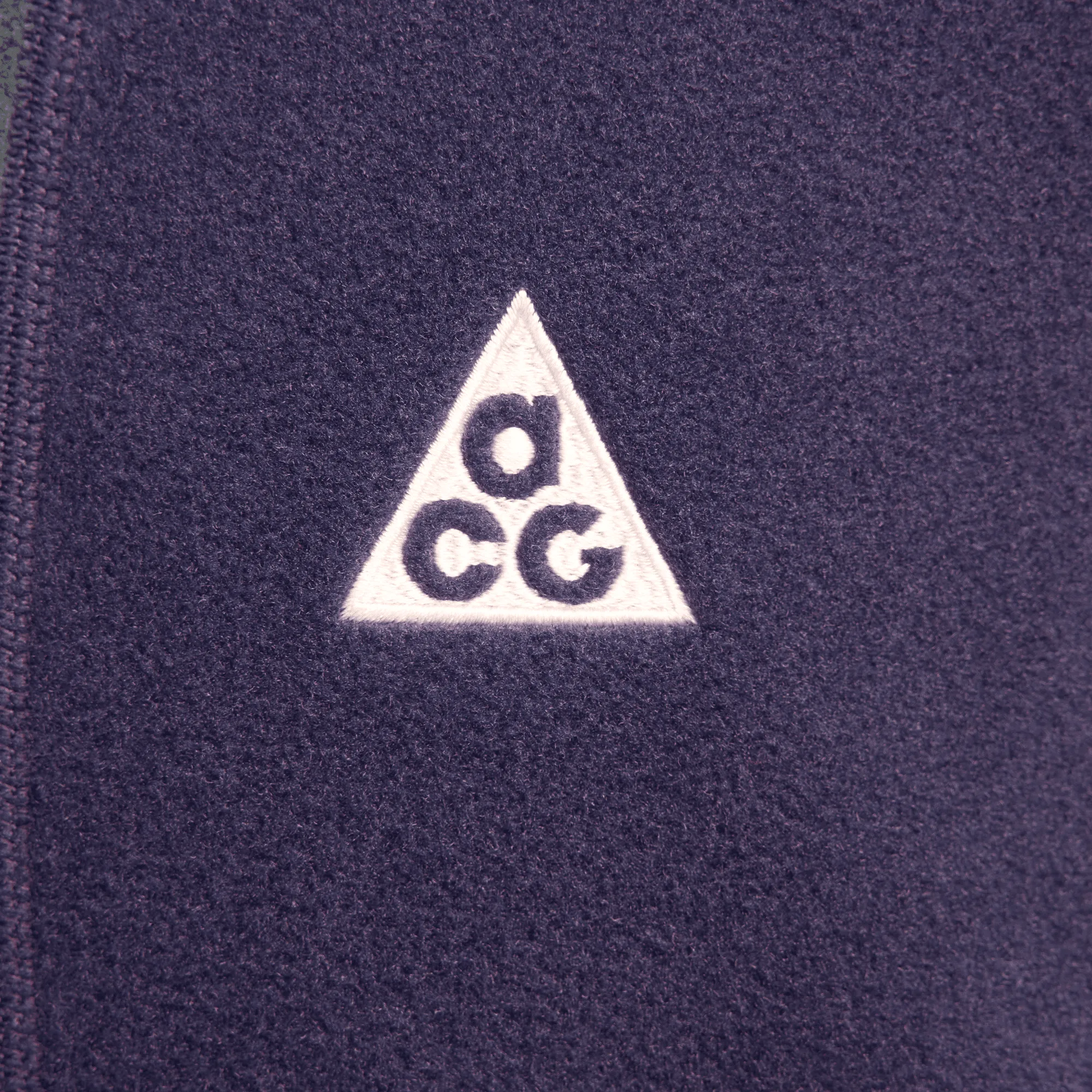 NIKE ACG WOLF TREE POLLOVER HOODIE - DEEP JUNGLE / PURPLE INK sold by Lapstone & Hammer product image thumbnail 4