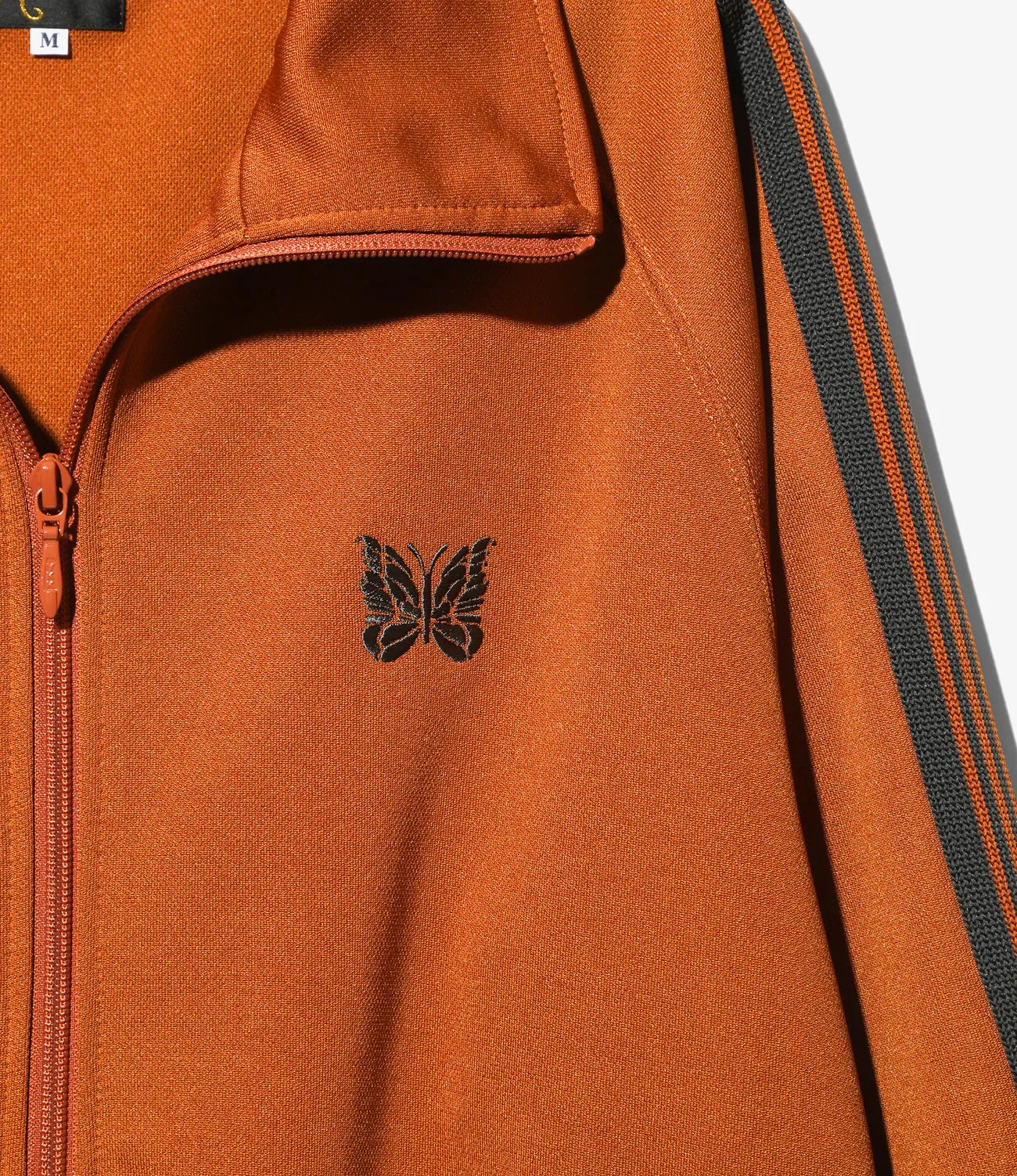 TRACK JACKET POLY SMOOTH - RUST sold by Lapstone & Hammer product image thumbnail 4