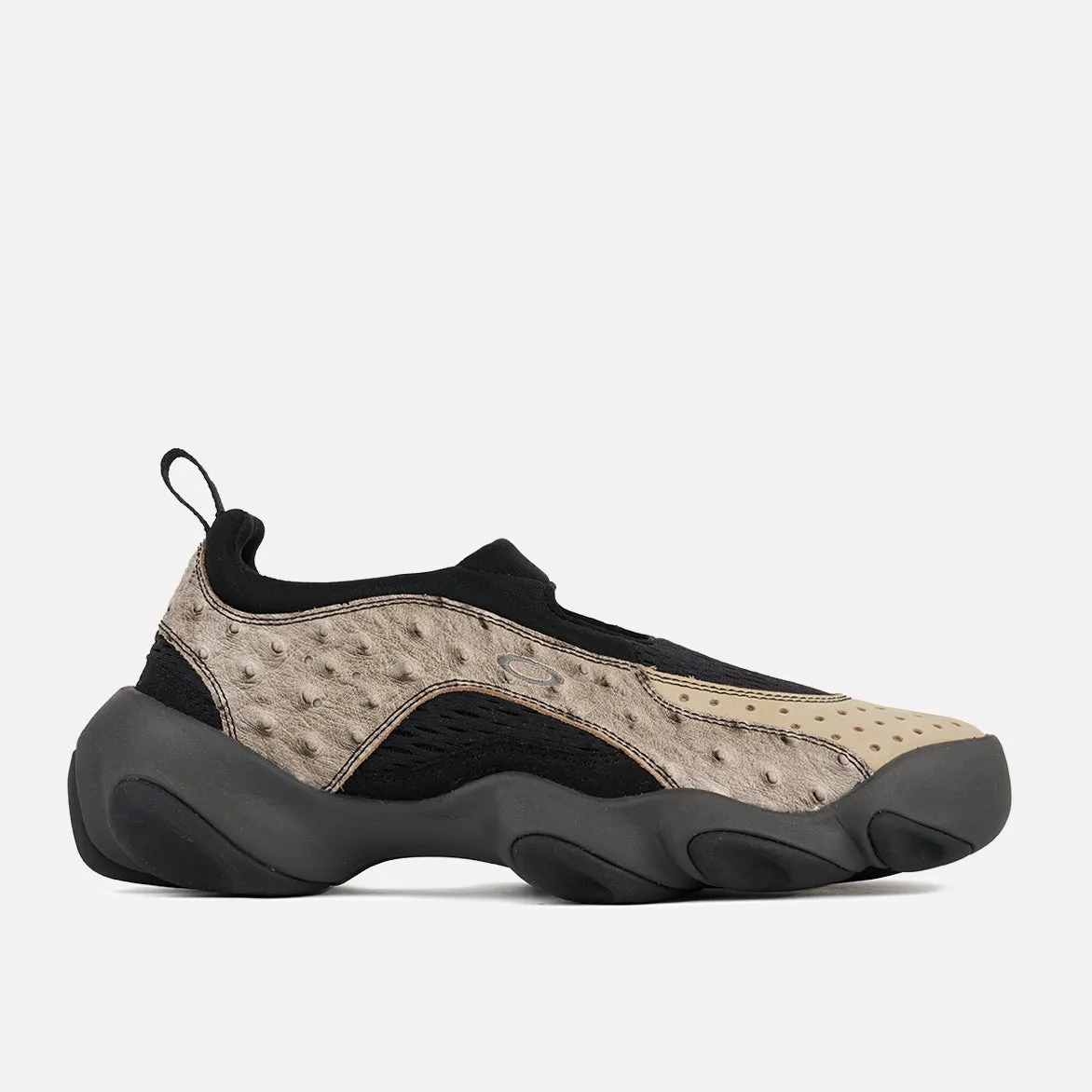 OSTRICH FLESH SANDAL - CASTLE / BLACK sold by Lapstone & Hammer