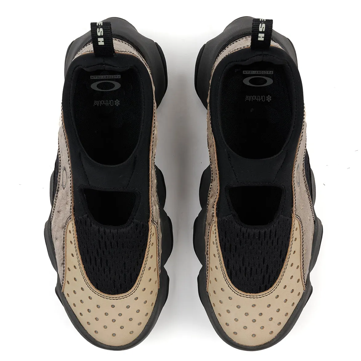 OSTRICH FLESH SANDAL - CASTLE / BLACK sold by Lapstone & Hammer product image thumbnail 4