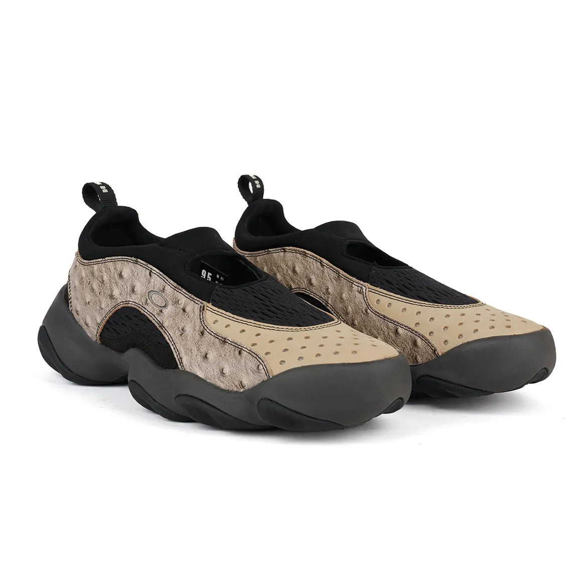 OSTRICH FLESH SANDAL - CASTLE / BLACK sold by Lapstone & Hammer product image thumbnail 2