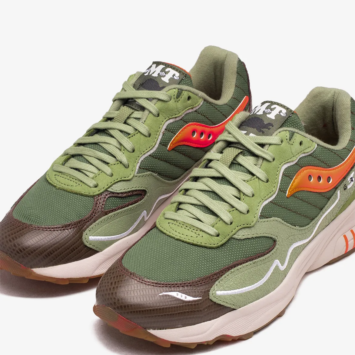 MAYBE TOMORROW X SAUCONY 3D GRID HURRICAINE "TORTOISE" sold by Lapstone & Hammer product image thumbnail 5