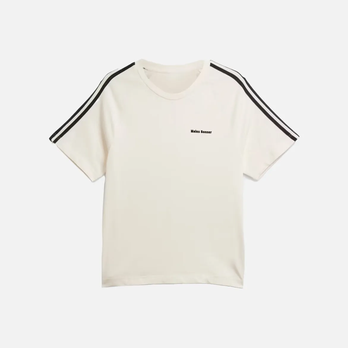 WALES BONNER X ADIDAS S/S TEE - CHALK WHITE sold by Lapstone & Hammer