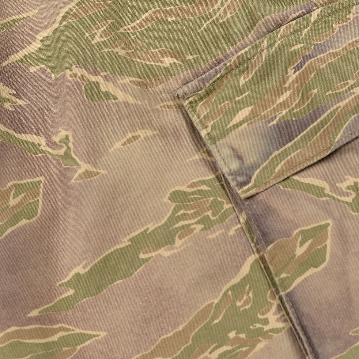 UTILITY CARGO PANTS - WASHED TIGER CAMO sold by Lapstone & Hammer product image thumbnail 3