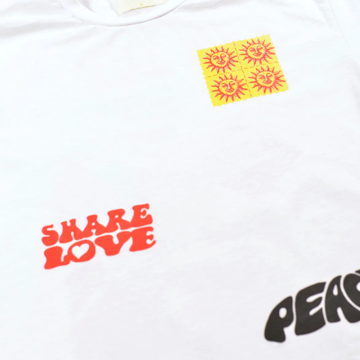 SUNSHINE TEE - WHITE sold by Lapstone & Hammer product image thumbnail 3