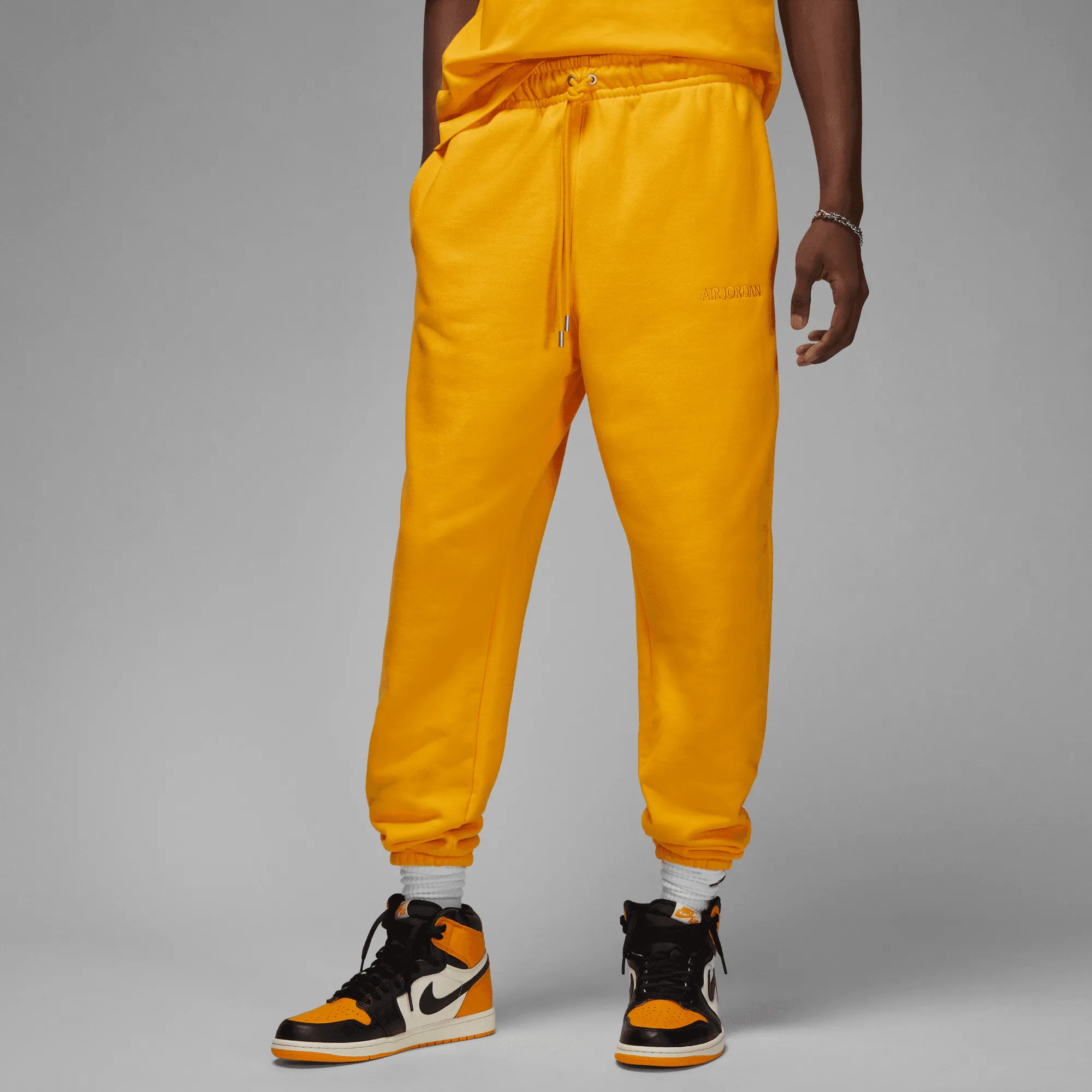 JORDAN WORDMARK MEN`S FLEECE PANTS - GOLD sold by Lapstone & Hammer