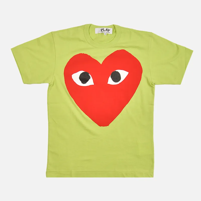 BIG HEART LOGO TEE - GREEN sold by Lapstone & Hammer