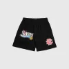 ERIC EMANUEL X 76ERS SHORT - BLACK sold by Lapstone & Hammer