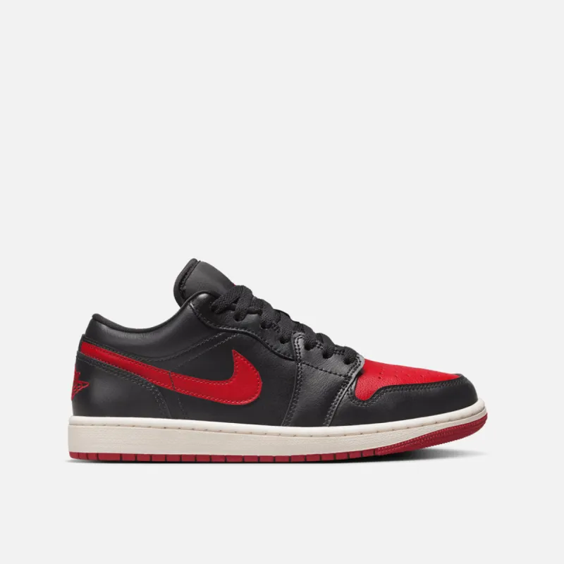 WMNS AIR JORDAN 1 LOW "BRED SAIL" sold by Lapstone & Hammer