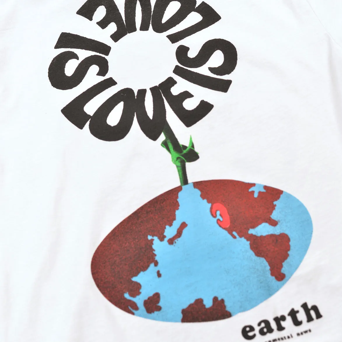 ORGANIC LOVE TEE - WHITE sold by Lapstone & Hammer product image thumbnail 4