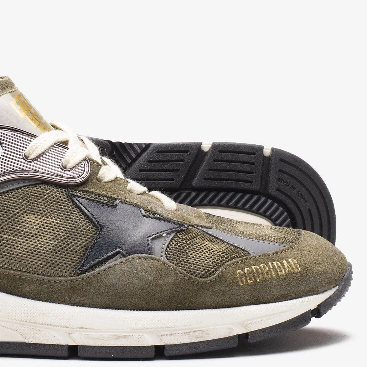 RUNING DAD - OLIVE GREEN / GREY / BLACK sold by Lapstone & Hammer product image thumbnail 4