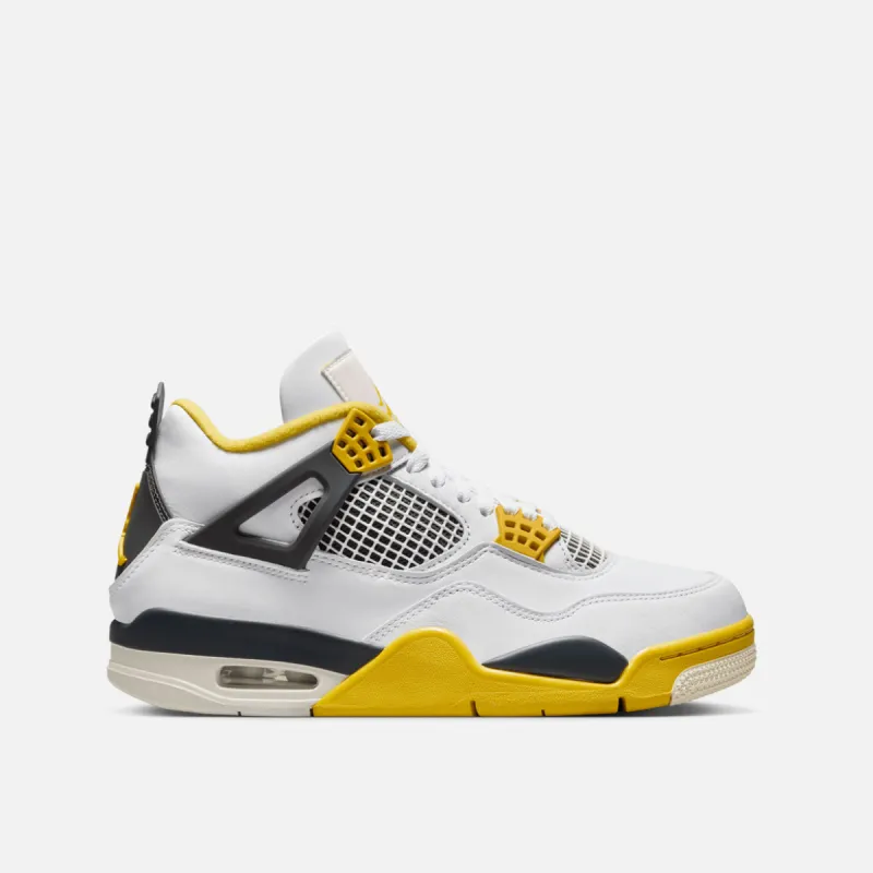 WMNS AIR JORDAN 4 RETRO "VIVID SULFUR" sold by Lapstone & Hammer