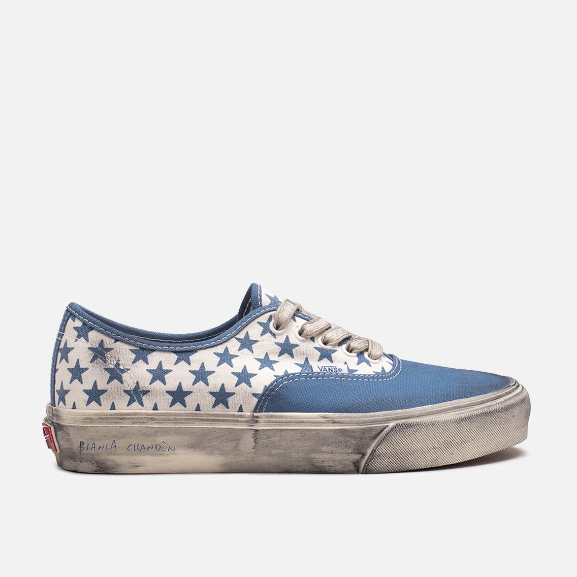 BIANCA CHANDON X VANS VAULT AUTHENTIC VLT LX - STRESSED NAVY / WHITE sold by Lapstone & Hammer