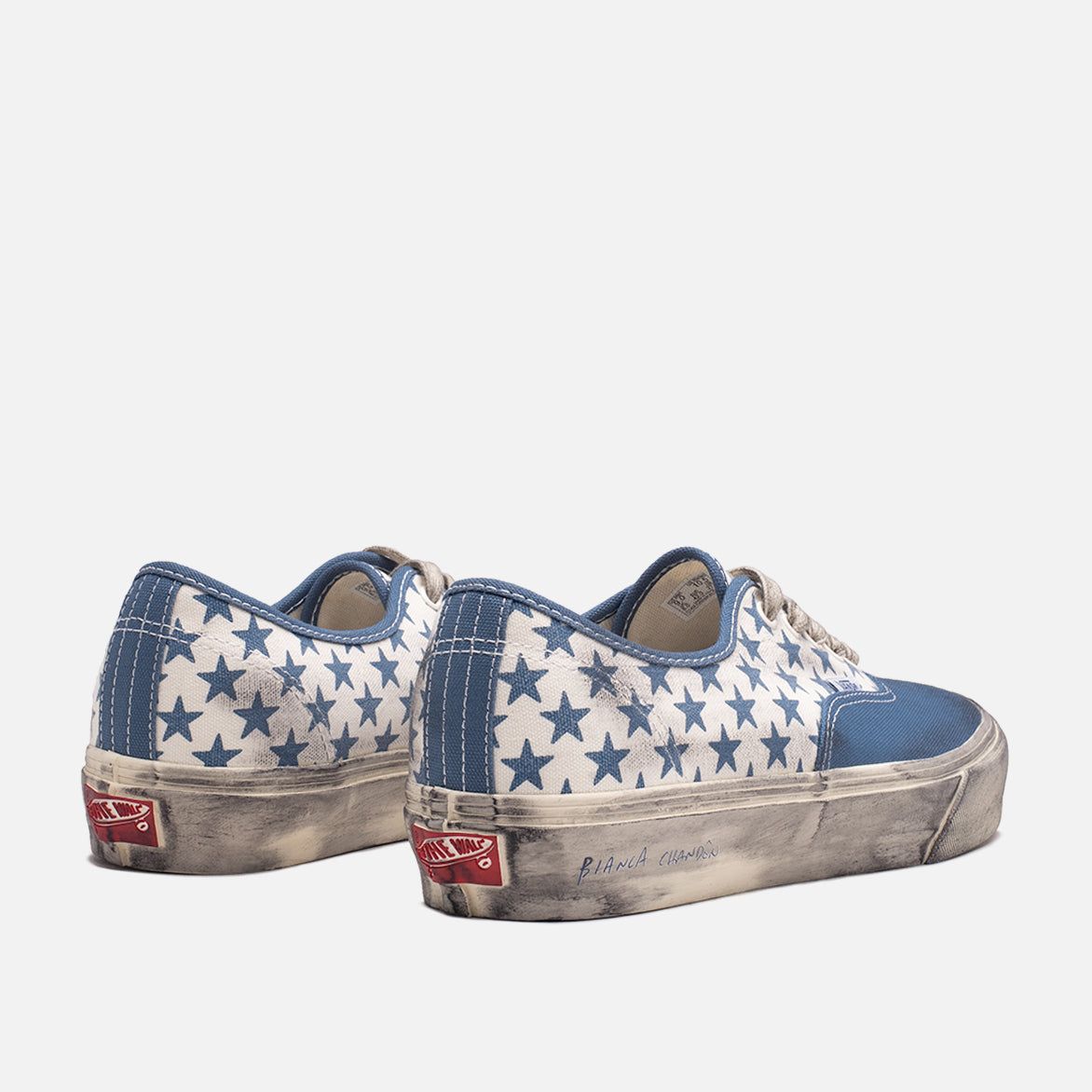BIANCA CHANDON X VANS VAULT AUTHENTIC VLT LX - STRESSED NAVY / WHITE sold by Lapstone & Hammer product image thumbnail 3