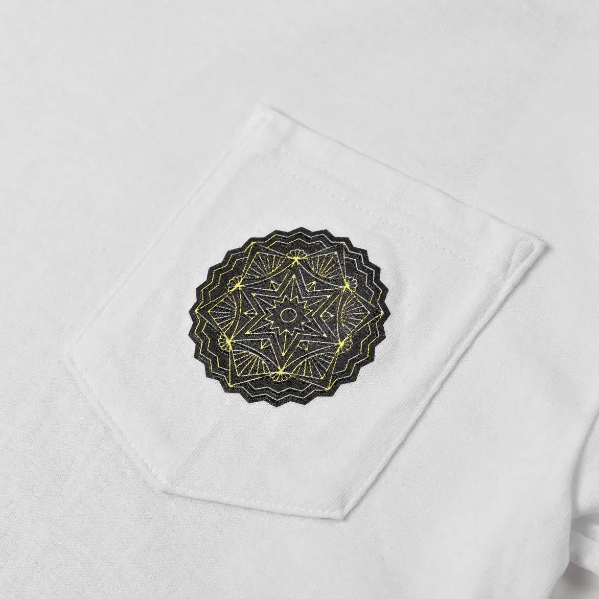 LAPSTONE DECO L/S TEE - WHITE / NEON sold by Lapstone & Hammer product image thumbnail 3