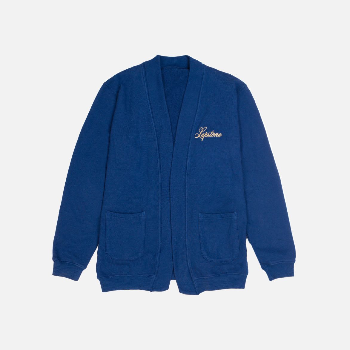 STANDARD ISSUE FOR LAPSTONE CARDIGAN - DEEP INDIGO sold by Lapstone & Hammer