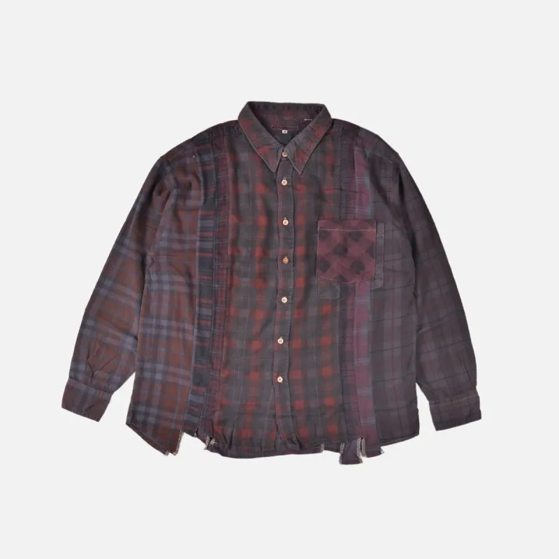 FLANNEL SHIRT -> 7 CUTS SHIRT / OVER DYE - MEDIUM 2 sold by Lapstone & Hammer