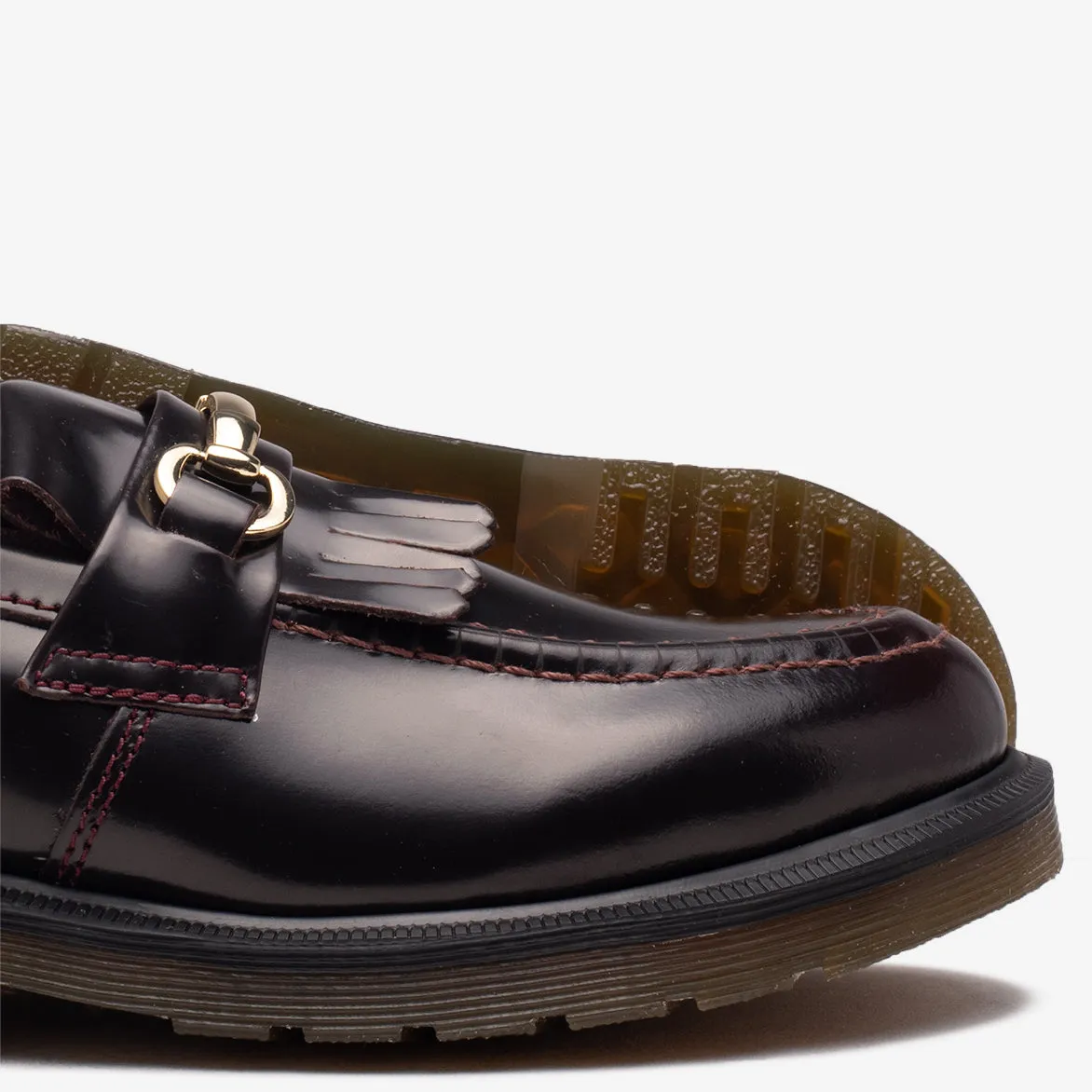 ADRIAN SNAFFLE SMOOTH LEATHER - CHERRY RED ARCADIA sold by Lapstone & Hammer product image thumbnail 4