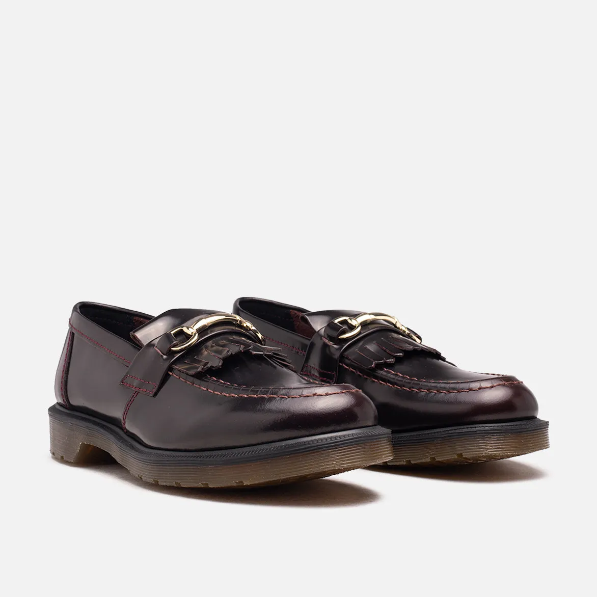 ADRIAN SNAFFLE SMOOTH LEATHER - CHERRY RED ARCADIA sold by Lapstone & Hammer product image thumbnail 2