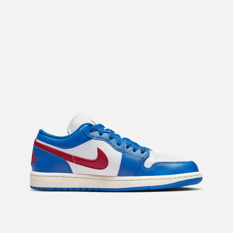 WMNS AIR JORDAN 1 LOW - SPORT BLUE / GYM RED sold by Lapstone & Hammer