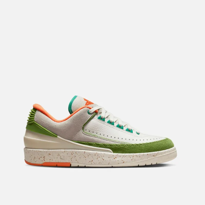 WMNS TITAN X AIR JORDAN 2 RETRO LOW SP - SAIL / SAFETY ORANGE / CHLOROPHYLL sold by Lapstone & Hammer