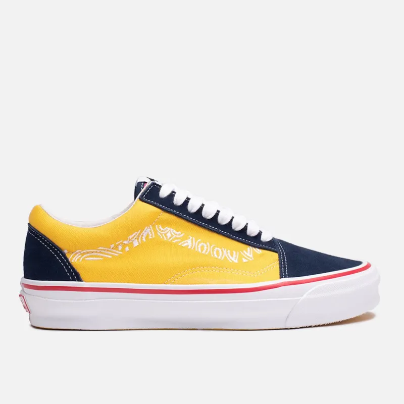 BEDWIN X VANS OG OLD SKOOL LX "BANDANA" - BLUE sold by Lapstone & Hammer
