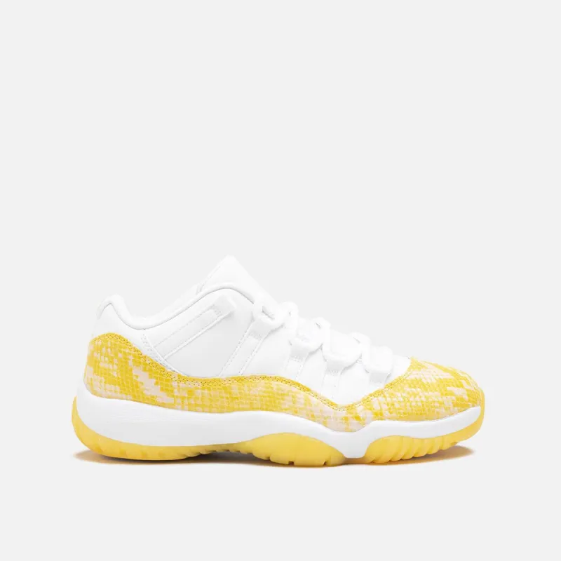 WMNS AIR JORDAN 11 RETRO LOW "YELLOW SNAKESKIN" sold by Lapstone & Hammer