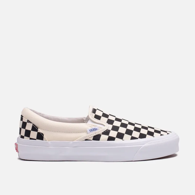 VANS VAULT OG CLASSIC SLIP-ON - CHECKERBOARD sold by Lapstone & Hammer