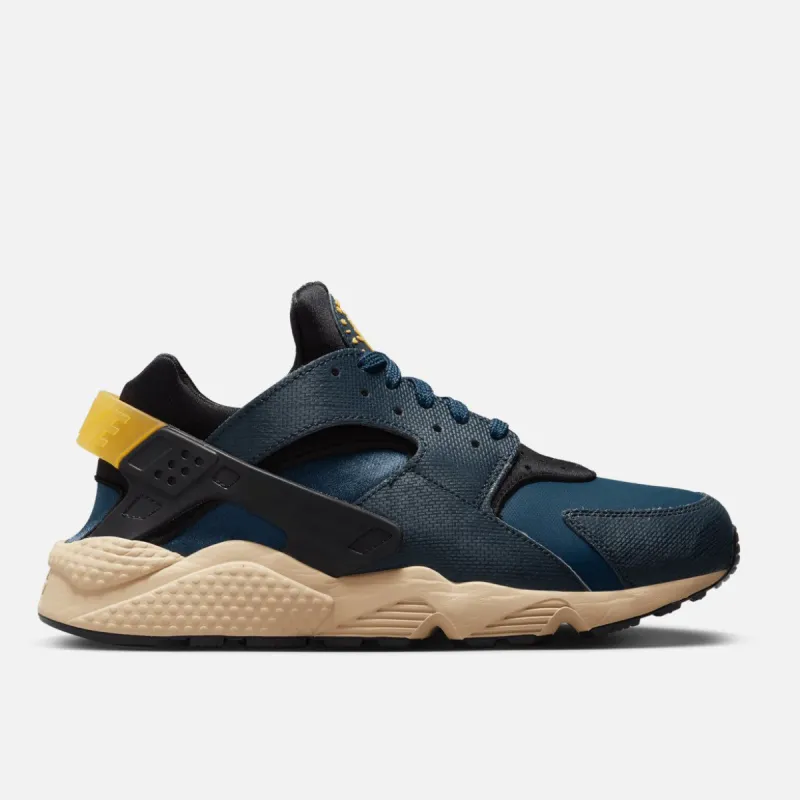 AIR HUARACHE PRM - BLACK / UNIVERSITY GOLD / ARMORY NAVY sold by Lapstone & Hammer